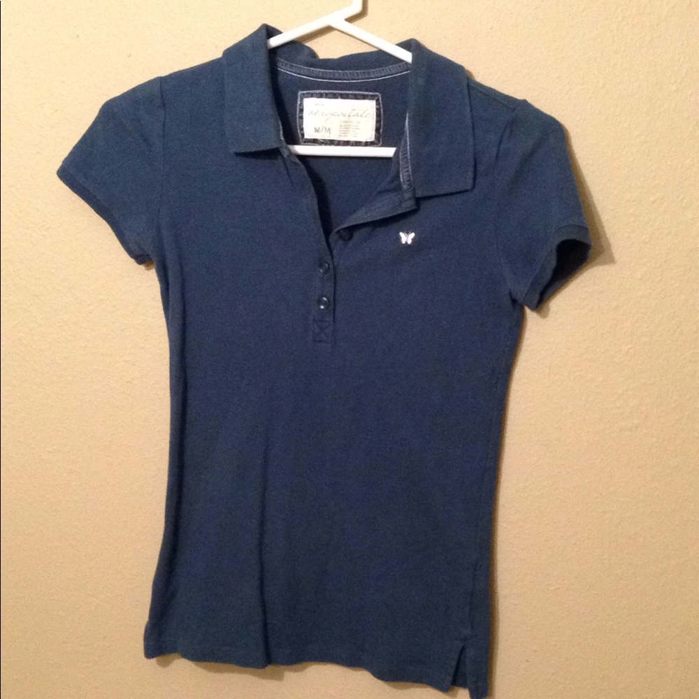 Aeropostale Dark Green Polo